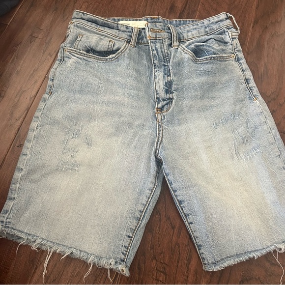 Pilcro Denim Mid-Thigh Shorts size 26 - Picture 4 of 14
